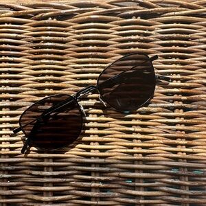 Saint Laurent Classic Soft Square Metal Sunglasses